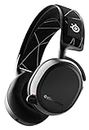 SteelSeries Arctis 9 - Dual Wireless Gaming Headset - Lossless 2.4 GHz Wireless + Bluetooth - 20+ Hour Battery Life - for PC, Playstation 5 and PS4, Black