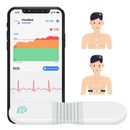 Heart Rate Monitor Chest Strap Vibration Alarm Tracking Heart Rate During Sports