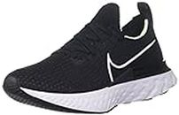 Nike Women's W React Infinity Run FK Black/Dark Grey/White Shoe (CD4372-002)