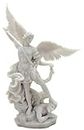 White Archangel St Michael Statue - H: 10 inch - Archangel of Protection and Justice - Leader of The Seven Archangels