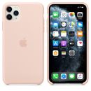 Funda de silicona genuina/oficial Apple iPhone 11 Pro Max - arena rosa - nueva 
