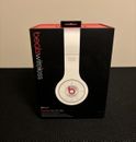 Beats by Dr. Dre Wireless Headphones White *tested working but cracked*