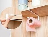 DreamColor Kitchen Cabinet Cupboard Under Shelf Storage Paper Towel Roll Holder Dispenser Napkins Storage Rack