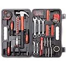 CARTMAN 148-Piece Tool Set - General Household Hand Tool Kit with Plastic Toolbox Storage Case