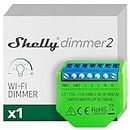 Shelly Dimmer 2 | Regulador De Luz | Smart Interruptor Inalámbrico | Sin Cable Neutral Requerido | Automatización Del Hogar | Compatible con Alexa & Google Home | iOS Android App | No Hub Requerido