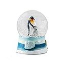Water Globe - Pingüino de Deluxebase. Bola de Nieve de pingüino con Figura de Resina y Base Moldeada. Genial como decoración hogar, Adorno o Regalo. (Diseño seleccionado al Azar de 2 Colores)