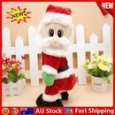 Dancing Santa Claus Doll Electric Musical Toy Twerking Singing Christmas Gift AU