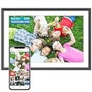 ARZOPA Digital Picture Frame 15.6" Large WiFi Digital Electronic Photo Frame with 32GB Storage, 1920x1080 FHD Touch Screen, Auto-Rotate, Share Photos or Videos Instantly via Frameo