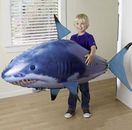 NEW Kilinily 57" Air Swimmers Inflatable Remote Control Flying Shark, Blue