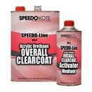 Automotive High Gloss Clear Coat Urethane, SMR-21/25 4:1 Gallon Clearcoat Kit