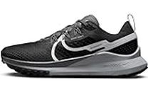 Nike React Pegasus 4, Women's Trail Running Shoes Donna, Black/Aura-Dark Grey-Wolf Grey, 38 EU