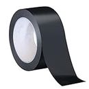 GLUN® BOPP Self Adhesive Black Tape 2 inch 200Meter Industrial Packaging Tape for E-Commerce Box Packing, Office and Home Use Pack of 1
