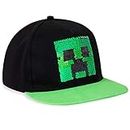 Minecraft Baseball Caps for Boys, Kids Trucker Hat with Creeper and TNT, One Size Baseball Cap, Official Video Game Merchandise for Childrens, Gifts for Gamers (Multicoloured)
