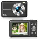 Digital Camera, FHD 1080P Compact Camera 44MP 16x zoom (32GB SD card included)
