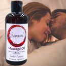 Sensual Sex Massage Oil Blend. Erotic Romantic Aphrodisiac Natural Lubricant Oil