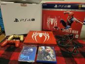 Limited Edition Marvel's Spiderman Sony PlayStation 4 PS4 Pro Console in Box