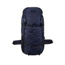 Impulse rucksack bags 65 litres travel bag for men tourist bag for travel backpack for hiking trekking Bag for men camping Buckle Lite (Navy Blue)
