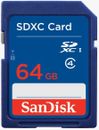 SanDisk 64GB SD Card SDXC SDHC MEMORY CARD Class 4 64 GB For Digital Cameras