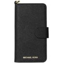 Original Michael Kors Saffiano Leather Folio Case iPhone 8, 7, 6 - Black