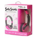 Safe Sounds Kids Toddler Headphones Pink By Gabba Goods ~Brand New