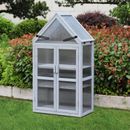 Outdoor & Indoor Mini Greenhouse Kit Plant Stand Garden Patio Tiered Plant Stand