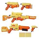 Nerf Plastic Alpha Strike 35-Piece Ultimate Mission Pack -- Includes 5 Blasters and 30 Official Elite Darts (Multicolour)