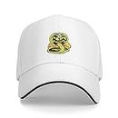 Casquette de Baseball Classic Plain Cobra Baseball Cap Icon Beach Bag Women’s Sports Casual Sun Protection Hat avec Brim Adjustable Sun Visor Hat Meilleur Cadeau