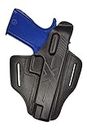 VlaMiTex B23 Leder Holster für Colt 1911 Walther/Springfield 1911 / Kimber 1911 / Sig Sauer 1911 Smith and Wesson 1911 SW