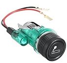 E-GENERIX® 12V Car Auto Cigarette Lighter Replacement Plug & Socket Assembly Set with Light Diameter 2.8mm