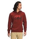 THE NORTH FACE Men's TNF Bear Pullover Hoodie, Brick House Red, Small