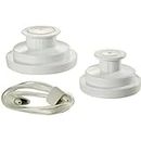FoodSaver Vacuum Sealer Wide-Mouth Jar Kit with Regular Sealer and Accessory Hose, White