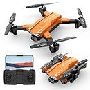 Welko-Drone-with-4K-Camera-WiFi-FPV-1080P-HD-Dual-Foldable-RC-Quadcopter-Altitude-Hold-Headless-Mode-Hight-Hold-Color-Multi (AX1)