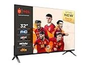 TCL 32SF540-32" FHD Smart TV - HDR & HLG-Dolby Audio-DTS Virtual X-Bezel-Less-Dual-Band WiFi 5 - con Fire OS 7 System - Frente de metal oscuro cepillado