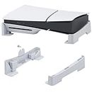 Verilux® esk Stand for PS5 Slim Console, Horizontal Stand for PS5 Slim Console, Anti-Slip Base Stand Accessories for Playstation 5 Slim Digital & Ultra-HD Edition Console, No PS5 Slim Digital Console