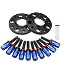 JOBOUND 15mm Wheel Spacer Adapters CB 72.56mm PCD 5x120mm For BMW 1 3 5 6 7 8 Series Z3 M3 M5 X1 E36 E46 323 325 328 335i 545i Wheel Spacers (Size : Blue)