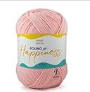 Ganga Pound of Happiness is knotless Giant Ball for Your Big Projects Pack of 1 Ball - 454gm. Shade no - POH010
