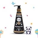 HERBCIENCE Pandas Baby Body Lotion- 250ml | Infant Friendly, No Preservatives & 100% Chemical Free | Moisturized & Soft Skin | Certified 100% Natural by Ecocert, Europe & 100% Safe by Made Safe, USA