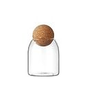 MOEIDO Sucriers Spherical Glass Organizer Jar Kitchen Appliance Packaging Sugar Dried Fruit Snack Milk Fat Coffee Bean Oatmeal Tea