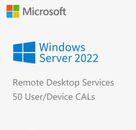 Windows Server 2022 Remote Desktop Services RDS CAL - Benutzer-/Geräte-CALs