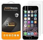 Supershieldz (2 Pack) Designed for iPhone 6S Plus and iPhone 6 Plus (5.5 inch) Tempered Glass Screen Protector Anti Scratch, Bubble Free