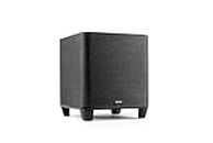 DENON Home Subwoofer with HEOS Built-in, Deep, Powerful Bass, 8" Bass-Reflex Woofer, Pair with Denon Home Sound Bar 550, and Denon Home 150/250/350 Speakers or HEOS Speakers, Easy Installation, Black