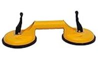 Jon Bhandari Tools Premium Suction Cup Two head Glass Carrying Handle Lifter Puller Heavy Duty
