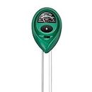 iPower Soil pH Meter, 3-in-1 Tester Kit for Moisture, Light & pH for Home and Garden, Lawn, Farm, Plants, Herbs Tools, Indoor/Outdoor Plant Care