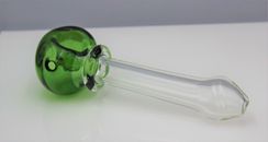 6" STRETCHED STEM Thick ToP QUALITY Tobacco Smoking Glass Pipe Pipes