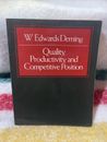 Quality Productivity and Competitive Position W. Edwards Deming Signed!