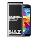 Akku für Samsung Galaxy S5, 4300mAh HamnaKhu Ersatz Akku Kompatibel mit Samsung Galaxy S5 G900A AT&T, SM-G900V, G900F, G900H, G900R4, I9600, SM-G900P, SM-G900T