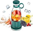 GaxQuly Rechargeable Portable Electric Mini USB Juicer Bottle Blender for Making Juice,Travel Juicer