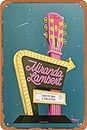 Miranda Lambert concert poster – Milwaukee, Wisconsin Vintage Metal Tin Sign Poster Wall Art Retro Print Sign for Home Hotel Cafes Sign Gift 8x12 Inch…