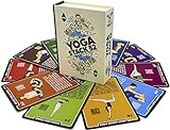 Stack 52 Yoga Exercise Cards: Designed by Certified Yoga Instructor. Video Instructions Included. Beginner to Advanced Poses and Asana Workout Games. Improve Fitness and Flexibility (Base Deck)