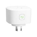 meross Smart Plug WiFi Outlet with Energy Monitor, App Remote Control, Timing Function, Compatible with Amazon Alexa, Google Assistant, SmartThings, SAA & RCM Certified